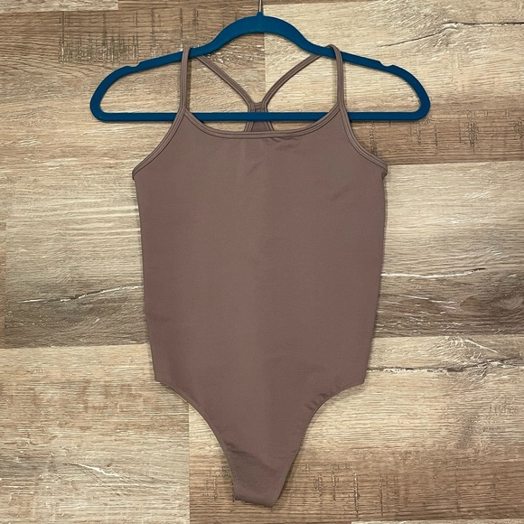 TNA Bayport Bodysuit in Taupe - Picture 3 of 4